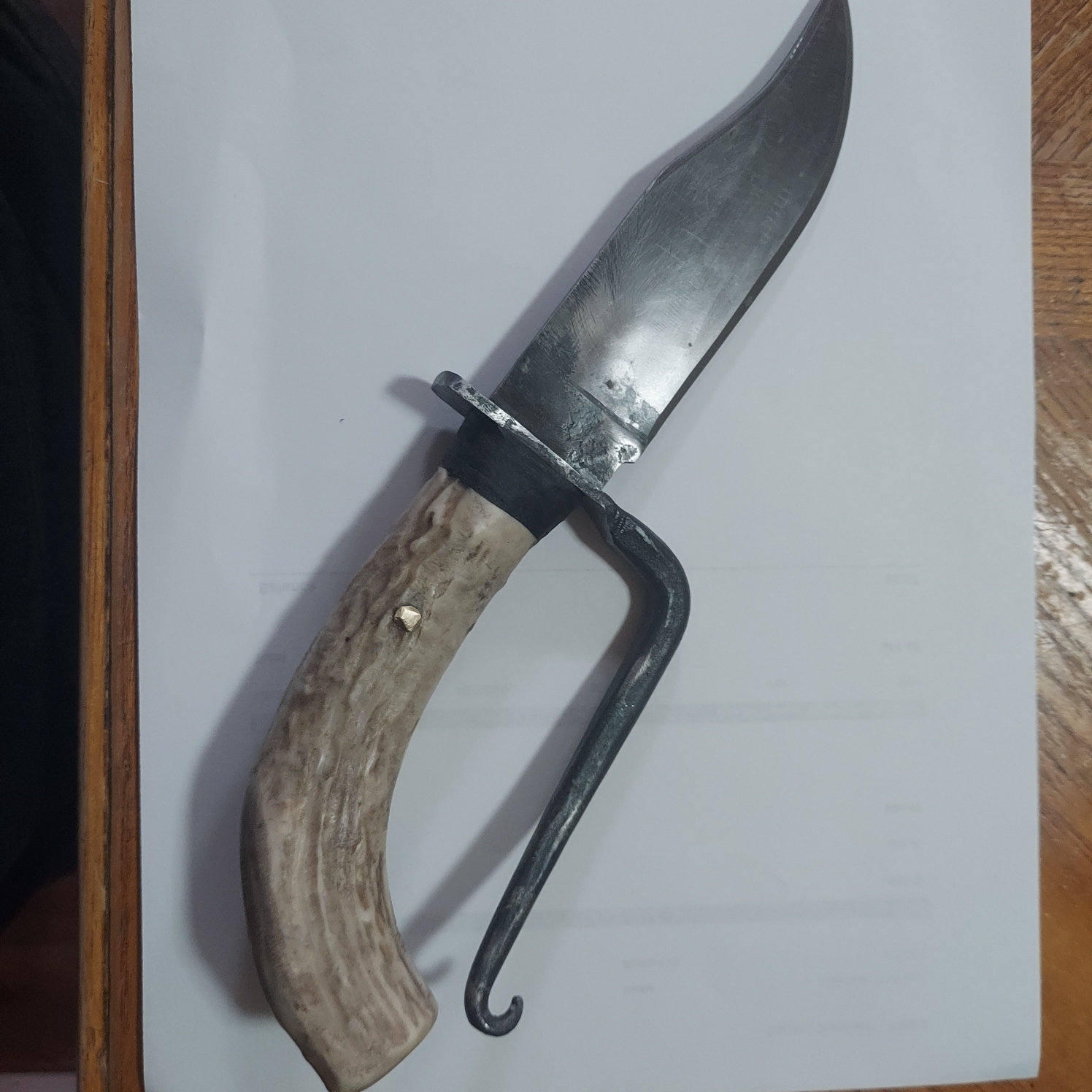 Hand-forged chef knife